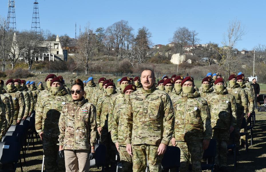 Ильхам и Мехрибан Алиевы