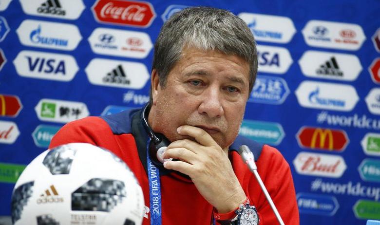 Главный тренер сборной Панамы Эрнан Дарио Гомес 