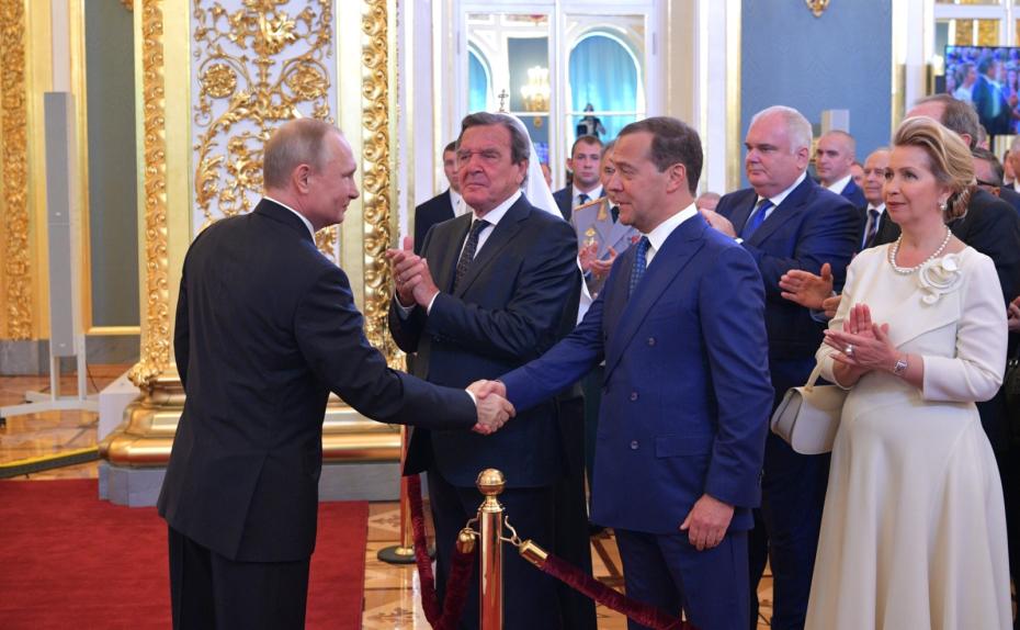 7 мая 2018-го. Церемония вступления Владимира Путина в должность президента России