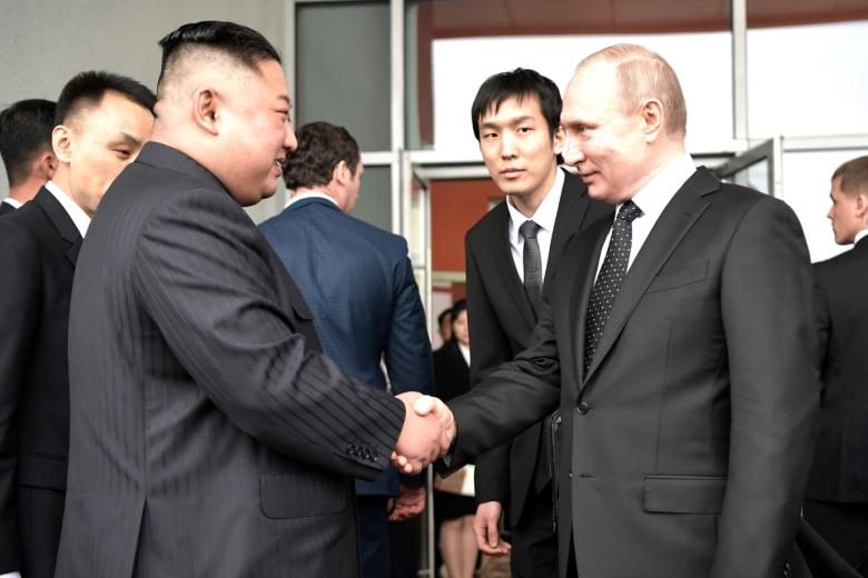 Ким Чен Ын, Владимир Путин