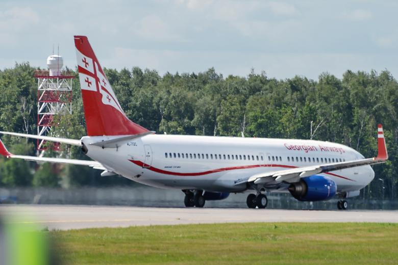 Самолет авиакомпании Georgian Airways