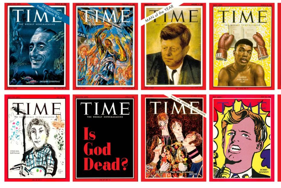 Лучшие обложки TIME 1960х