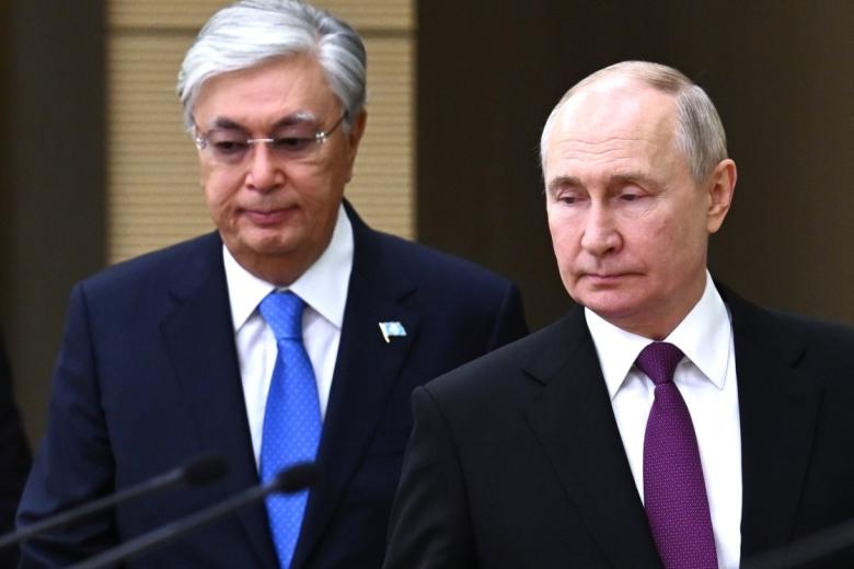 Касым-Жомарт Токаев и Владимир Путин