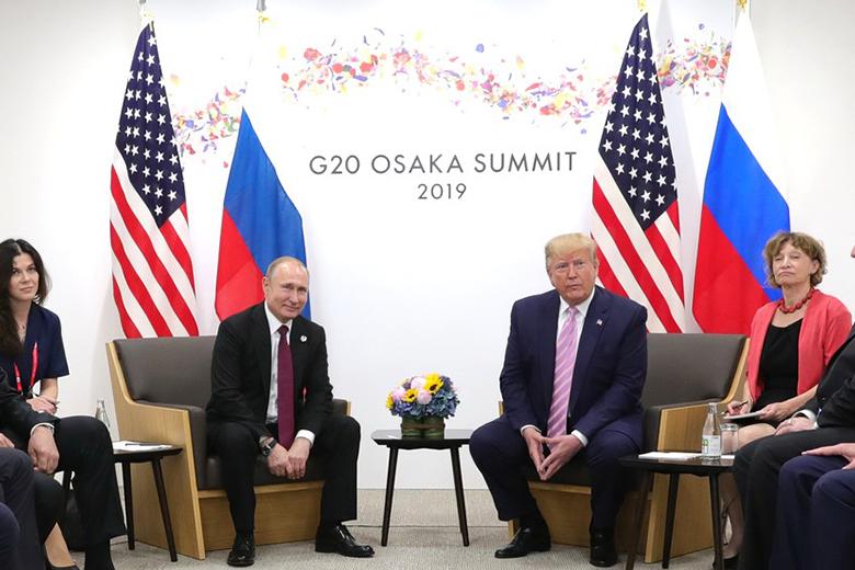Владимир Путин и Дональд Трамп