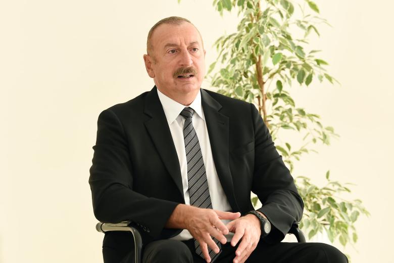 Президент Азербайджана Ильхам Алиев