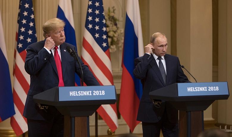 Дональд Трамп и Владимир Путин