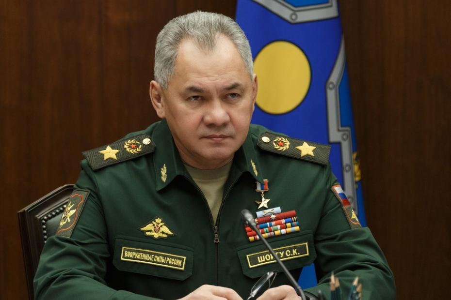 Министр обороны РФ Сергей Шойгу