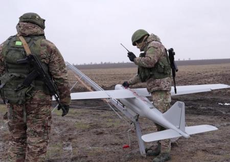 Полет сквозь линию ПВО Украины от лица российской «Герани» попал на видео