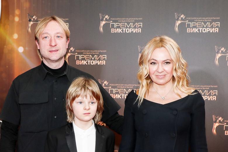 Евгений Плющенко, Александр Плющенко, Яна Рудковская