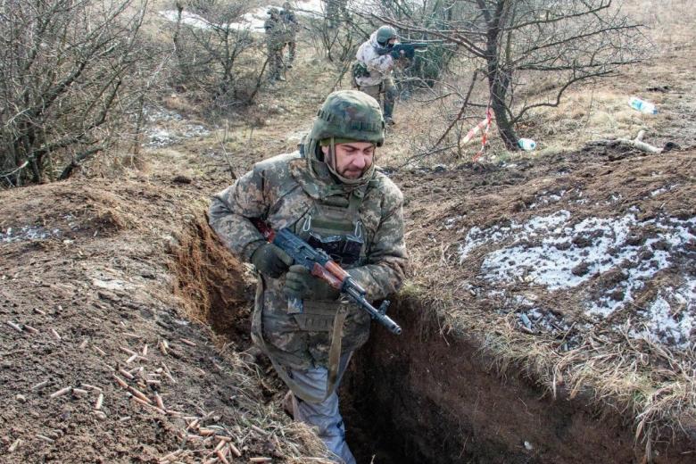 Военнослужащие ВСУ