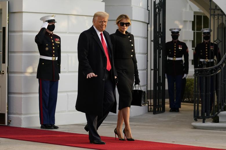 Дональд и Мелания Трамп