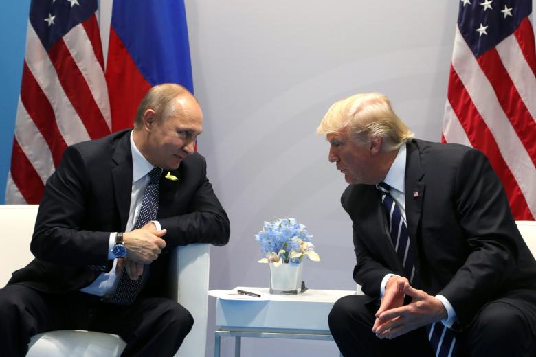 Владимир Путин и Дональд Трамп