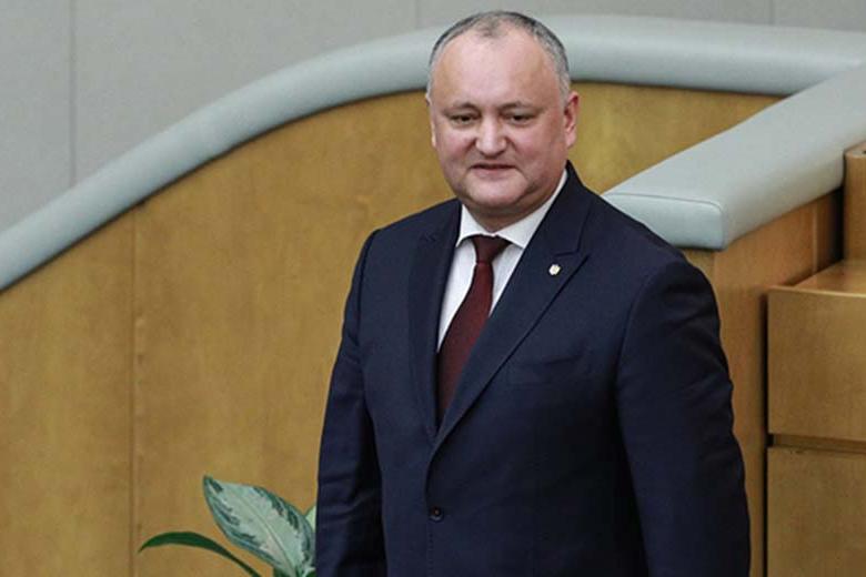 Президент Республики Молдова Игорь Додон