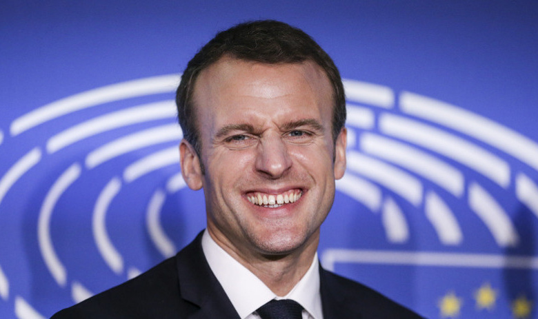 Президент Франции Эммануэль Макрон