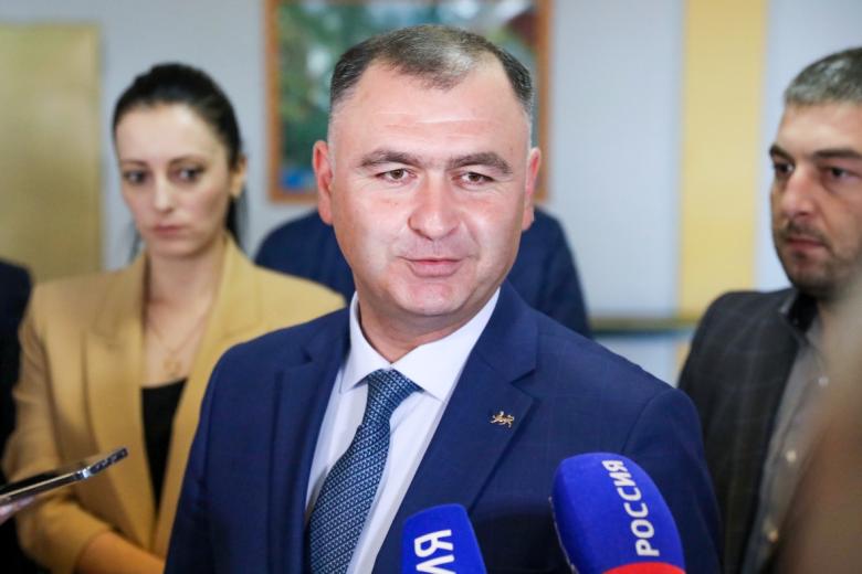 Лидер партии «Ныхас» Алан Гаглоев