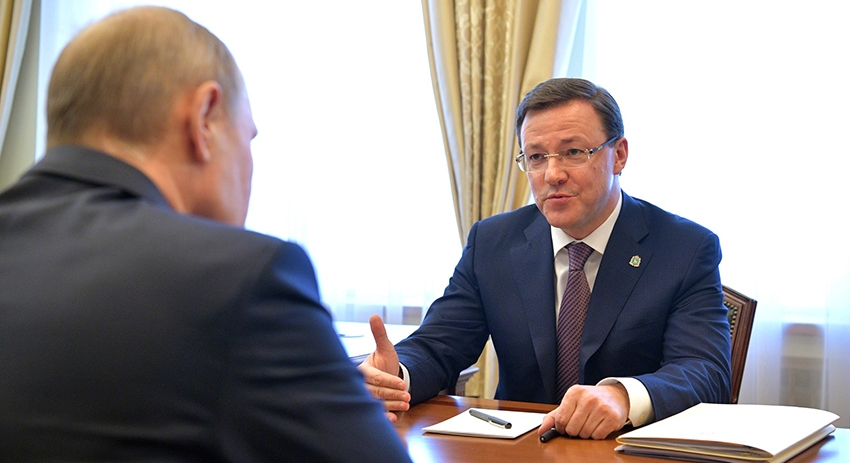 Врио губернатора Самарской области Дмитрий Азаров