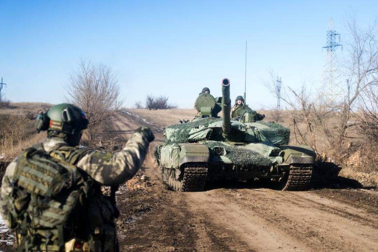 Военнослужащие РФ в зоне проведения СВО