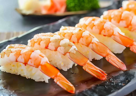 На радость вкусовым сосочкам — рецепт суши с креветками и васаби