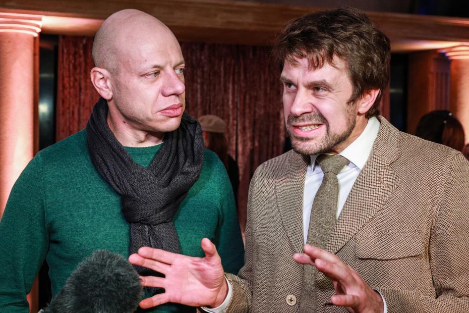 Актёры Иван Кокорин и Сергей Перегудов (слева направо)
