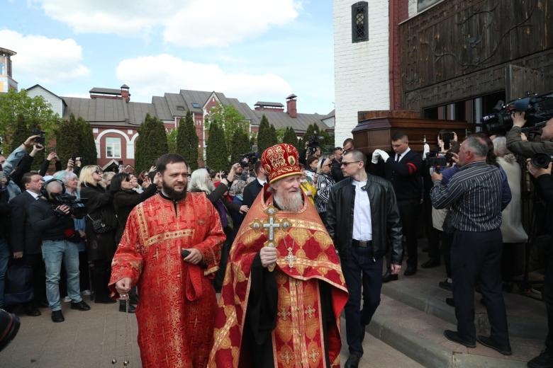 Прощание с Вячеславом Зайцевым