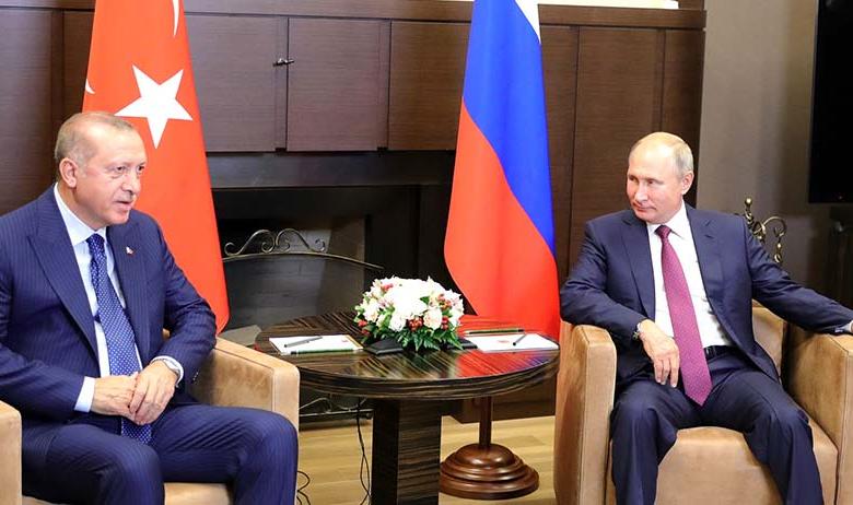 Переговоры Владимира Путина и Реджепа Эрдогана