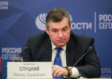 Слуцкий: запрет розыгрыша грин-карты в РФ может быть рассмотрен