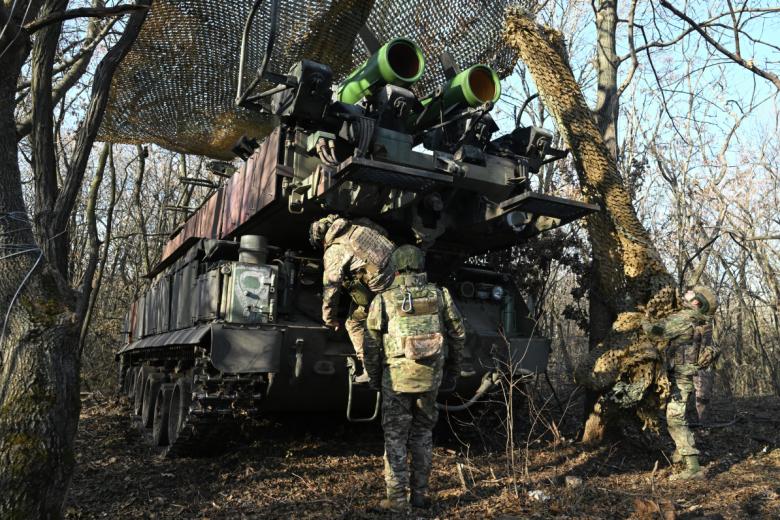 Военнослужащие ВС РФ в зоне СВО