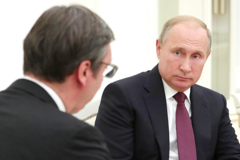 Владимир Путин и Александр Вучич