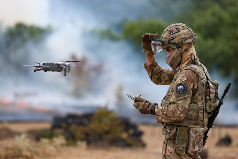 Военнослужащий диверсионно-разведывательного отряда ВС РФ