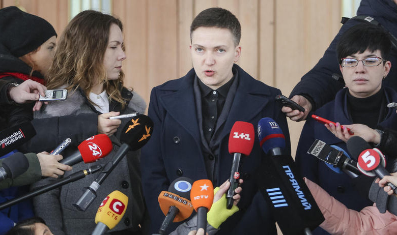 Народный депутат Надежда Савченко