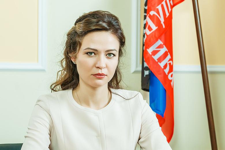 Глава МИД ДНР Наталья Никонорова 