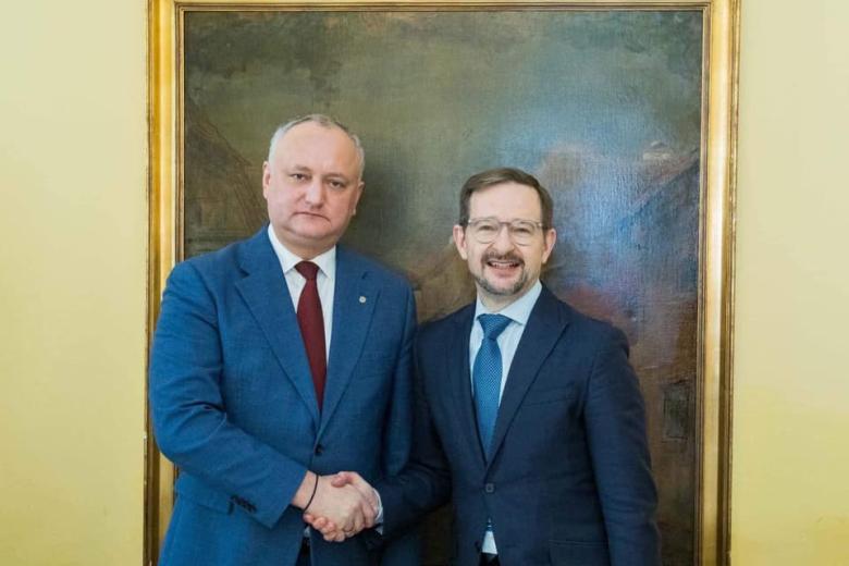 Игорь Додон и Томас Гремингер