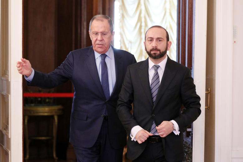 Сергей Лавров и Арарат Мирзоян