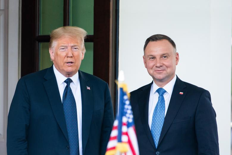 Дональд Трамп и Анджей Дуда