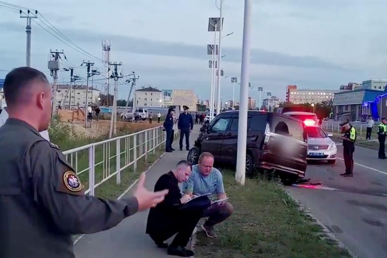 Скриншот оперативного видео СК РФ