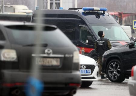 Обстановку у «Крокус Сити Холла» сняли на видео