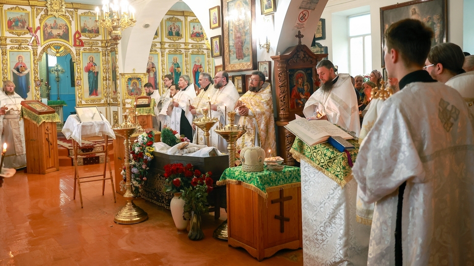 Дербент, Республика Дагестан. Церемония прощания со священником Николаем Котельниковым