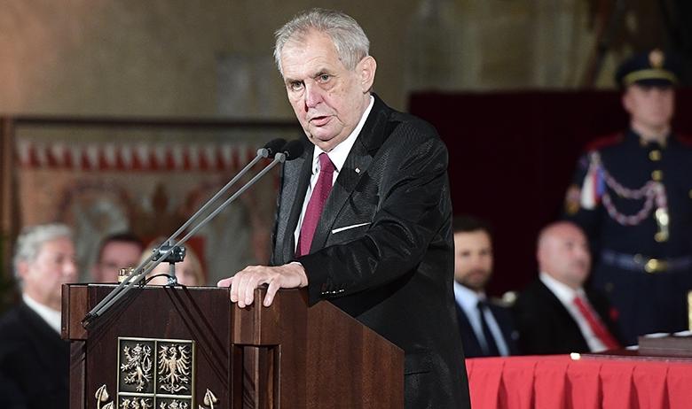 Чешский президент Милош Земан