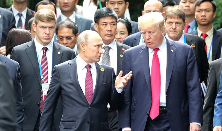 Владимир Путин и Дональд Трамп
