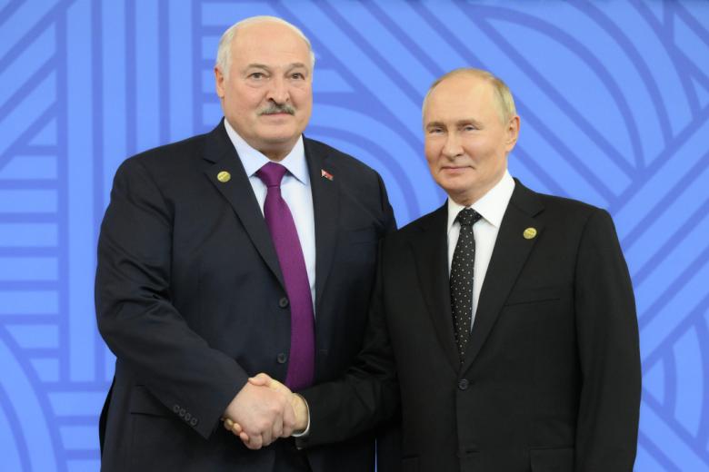Александр Лукашенко и Владимир Путин