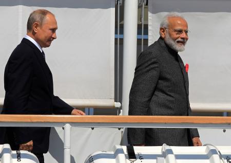 Моди пригласил Путина в Индию в 2020 году