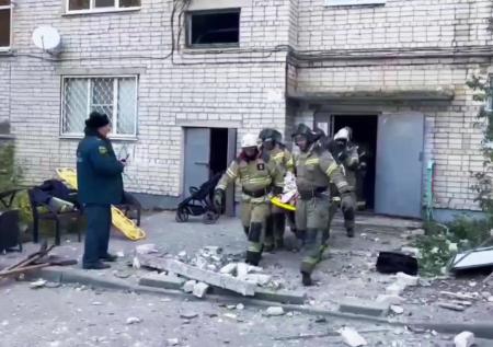 Под завалами на месте взрыва в Черкесске нашли человека