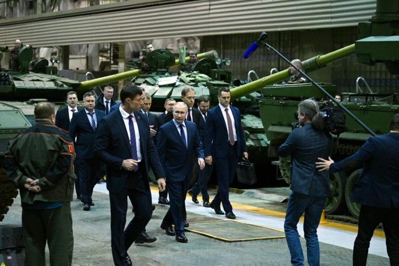 В ходе посещения АО «Научно-производственная корпорация «Уралвагонзавод»