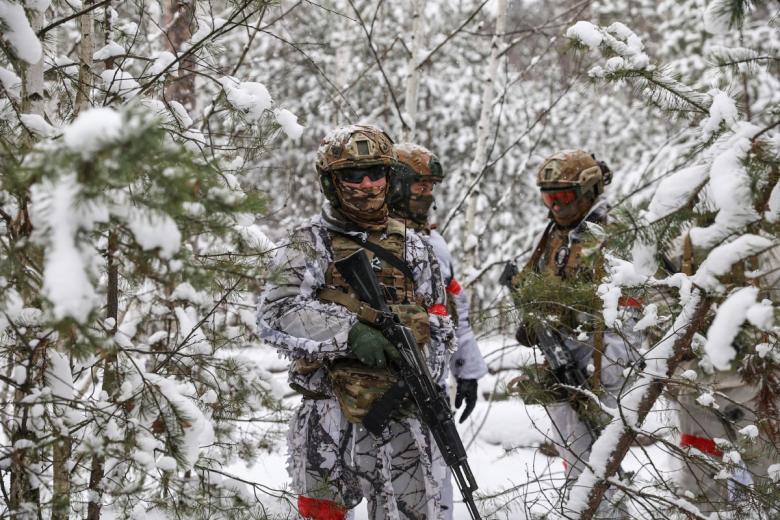 Военнослужащие ВС РФ в зоне СВО