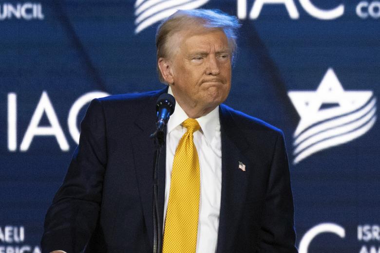 Американский политик Дональд Трамп