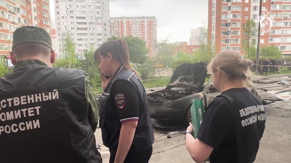 На месте взрыва в Балашихе