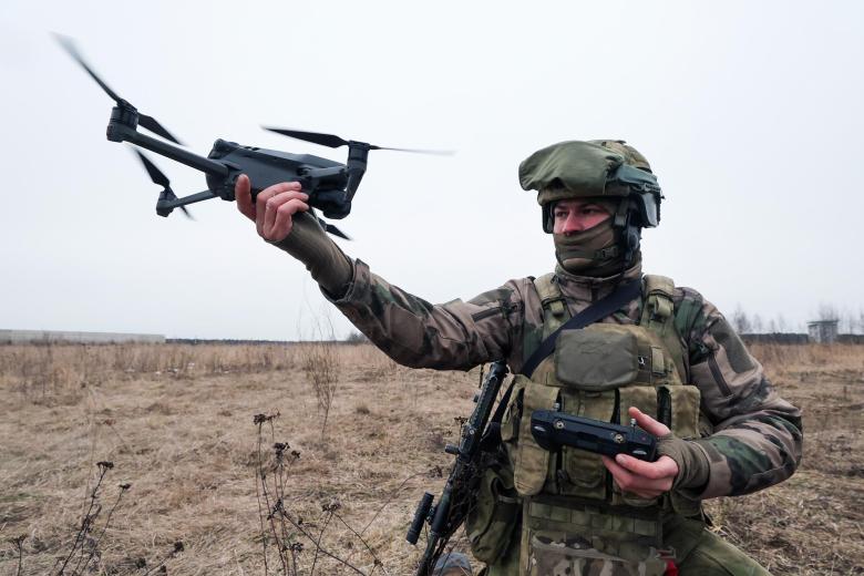 Военнослужащий ВС РФ в зоне СВО