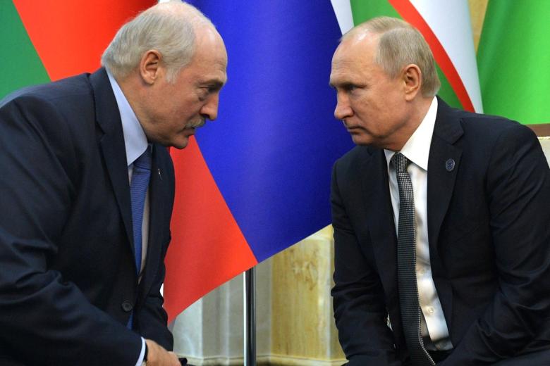 Александр Лукашенко и Владимир Путин