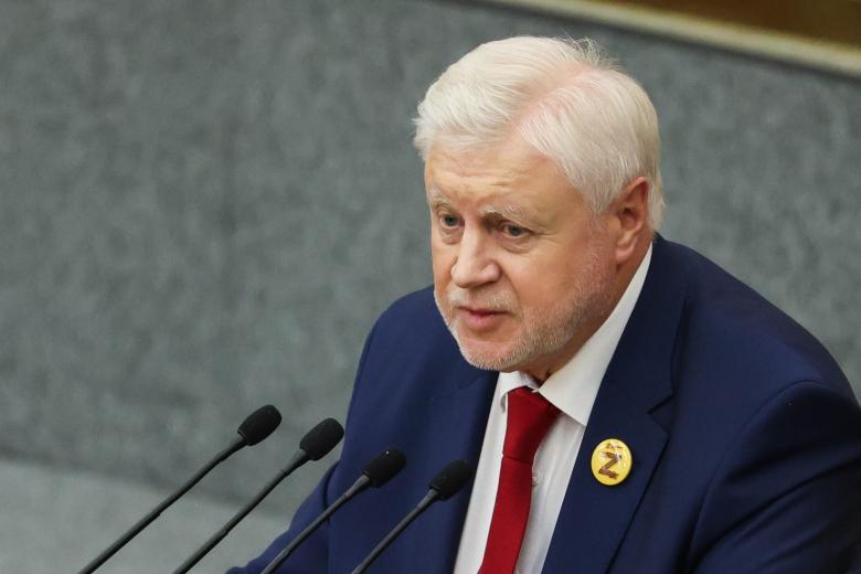 Председатель партии «Справедливая Россия — За правду» Сергей Миронов