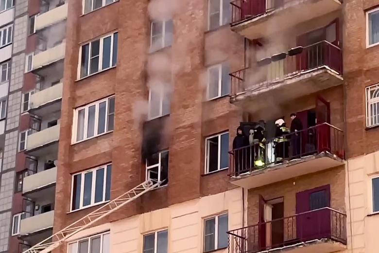 Возгорание в многоквартирном доме в г. Владикавказе
